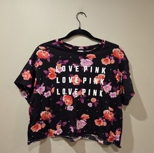 PINK Victoria's Secret Floral Women's Crop Top